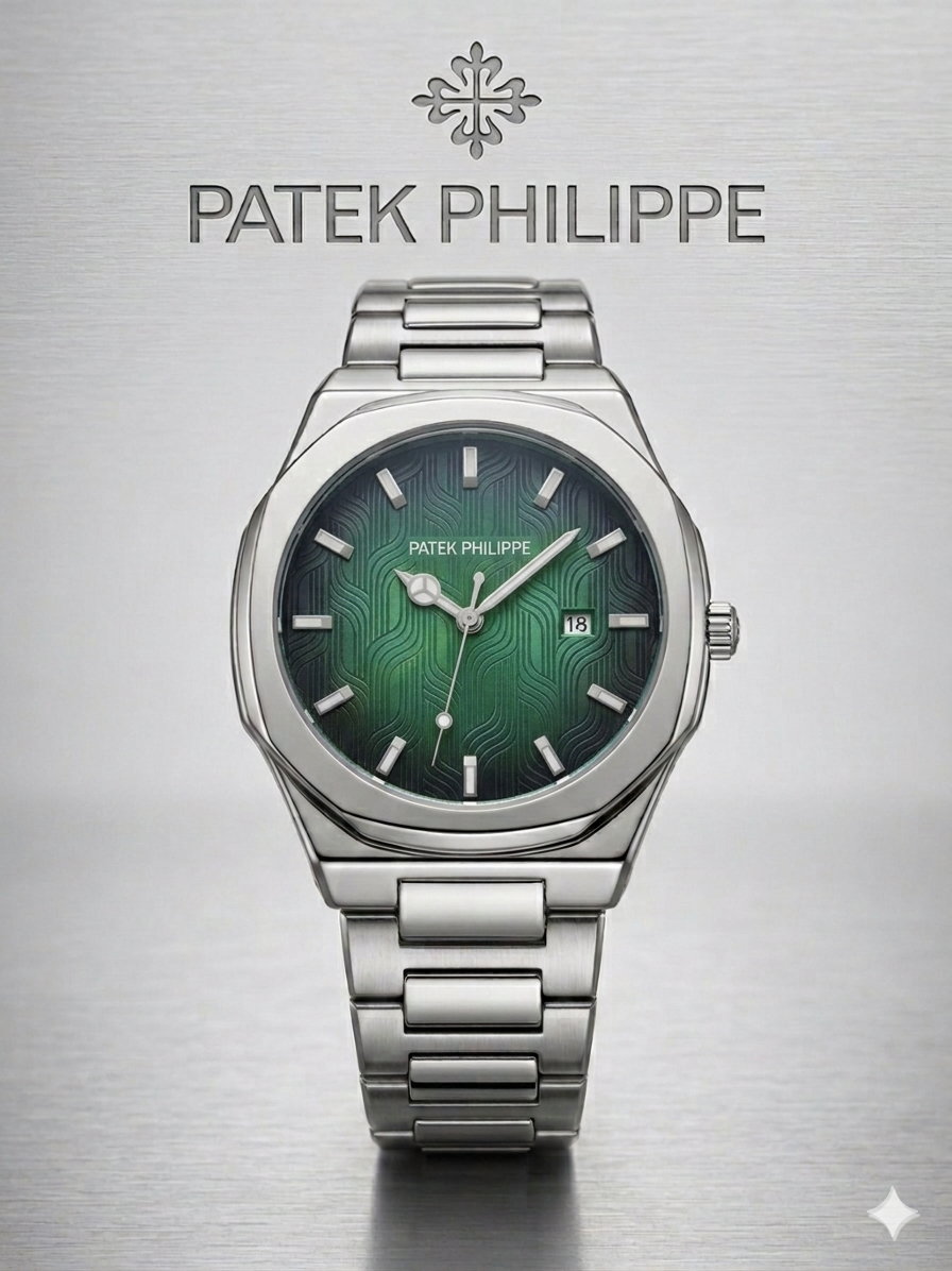 PATEK PHILIPPE Homage: Two-Tone Octagonal Luxury Watch