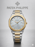 PATEK PHILIPPE Homage: Two-Tone Octagonal Luxury Watch