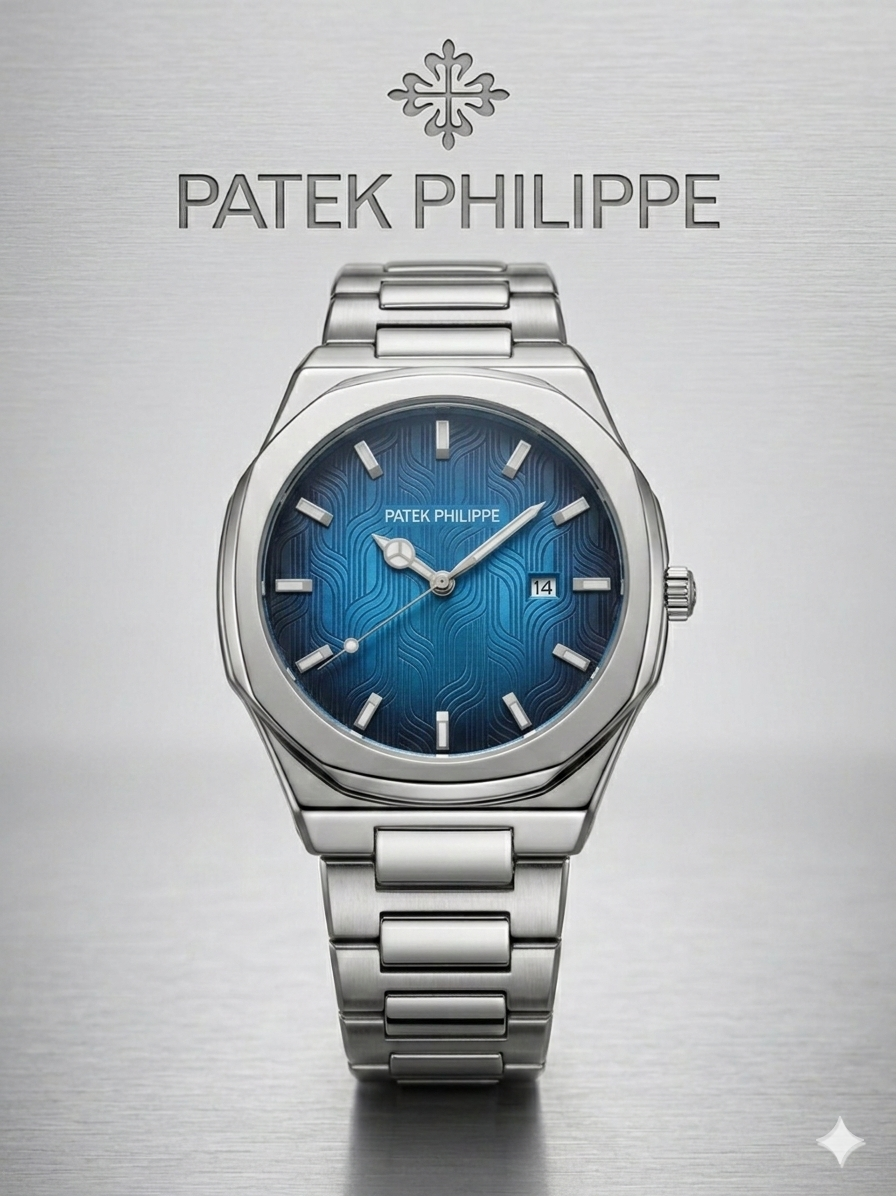 PATEK PHILIPPE Homage: Two-Tone Octagonal Luxury Watch