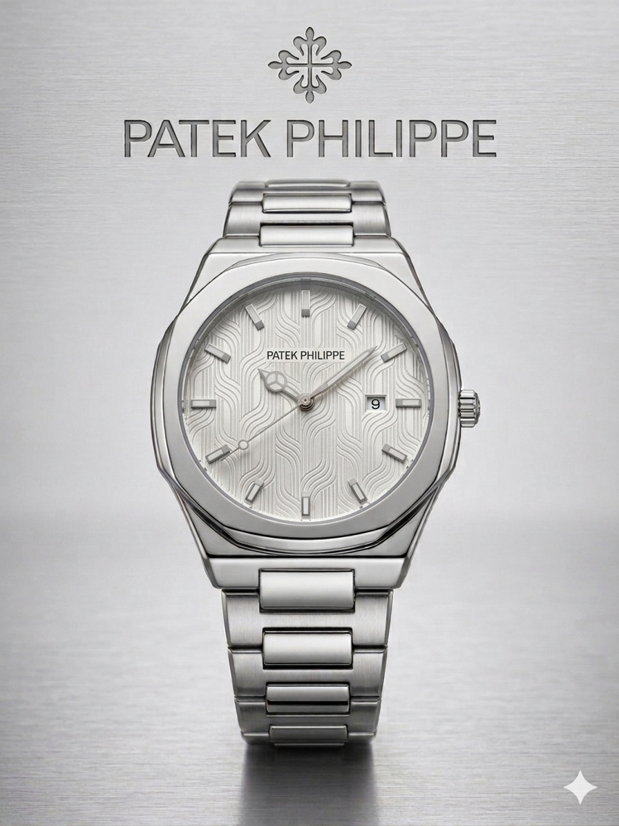 PATEK PHILIPPE Homage: Two-Tone Octagonal Luxury Watch