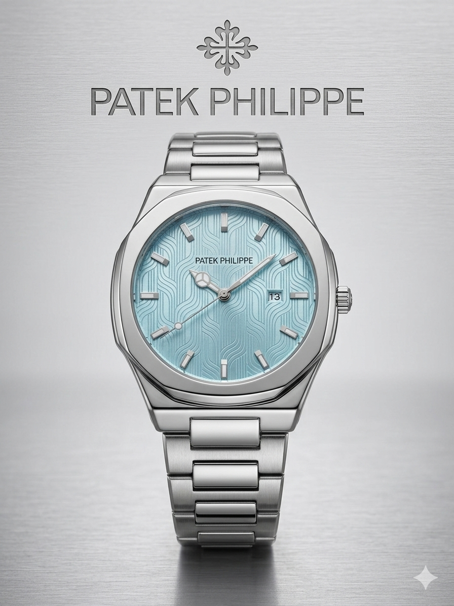 PATEK PHILIPPE Homage: Two-Tone Octagonal Luxury Watch