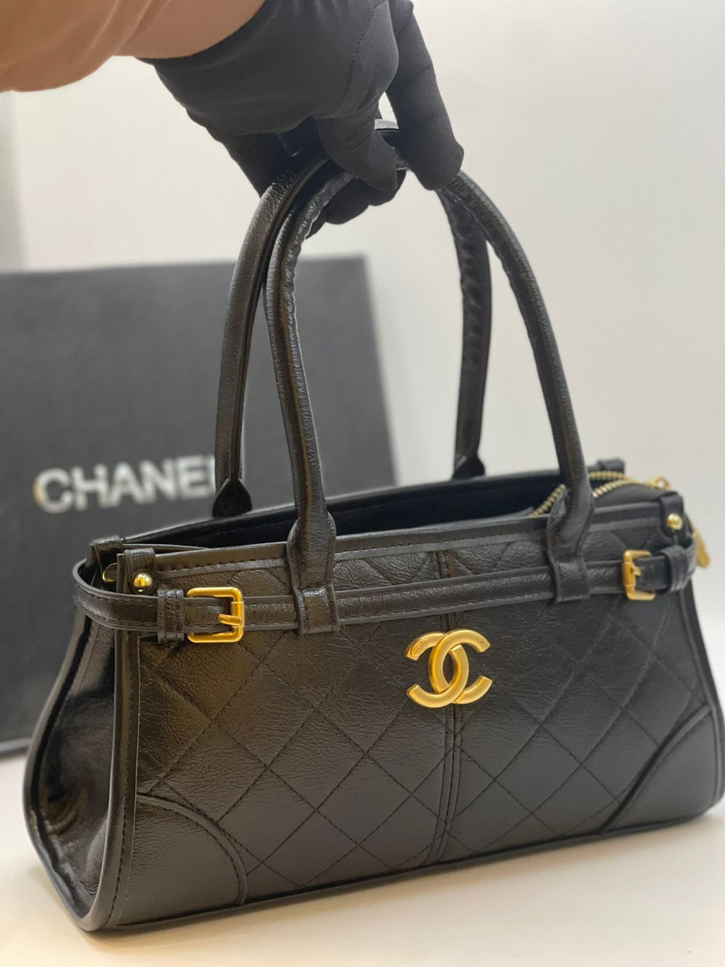 Midnight Black Satchel