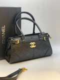 Midnight Black Satchel