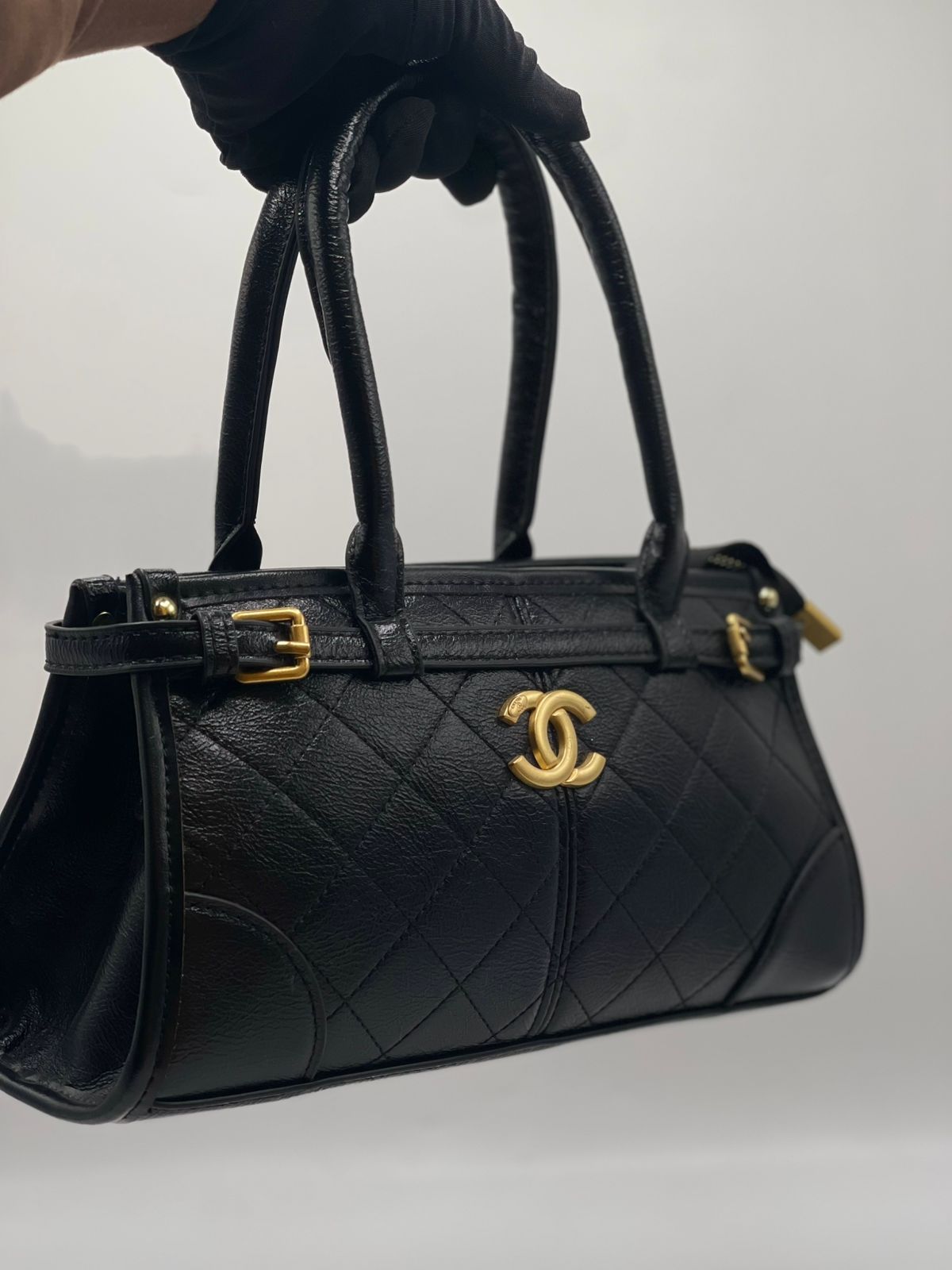 Midnight Black Satchel