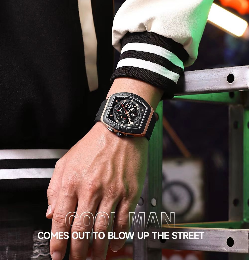 CURREN Men's Luxury Chronograph