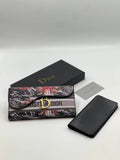 Dior Long Saddle Wallet with 'D' Charm