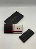 Tommy Hilfiger Tri-Tone Continental Flap Wallet with Removable Card Case