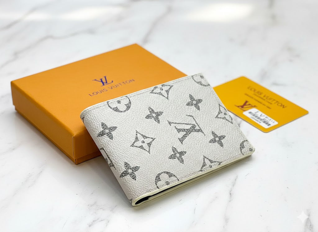 LV Signature Edition White & Slate Bifold