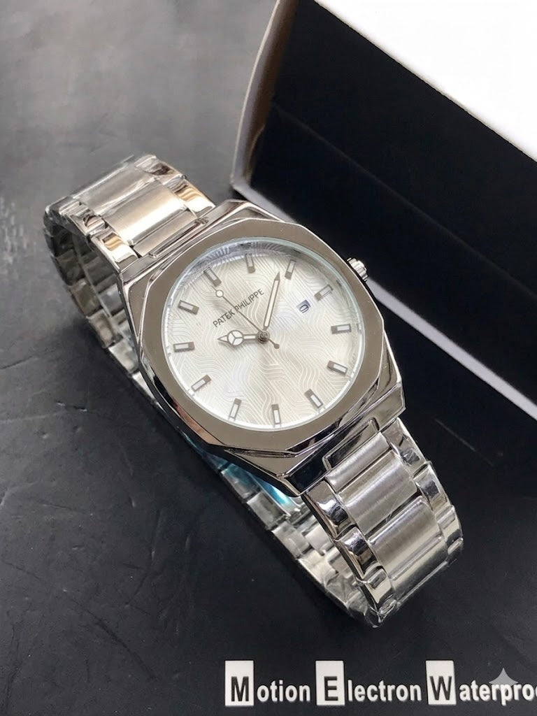 PATEK PHILIPPE Homage: Two-Tone Octagonal Luxury Watch